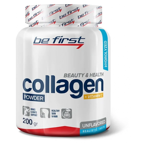 Be First Коллаген + Витамин Ц 200 г без вкуса...