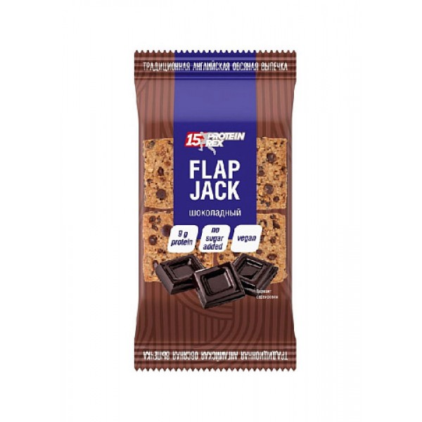 ProteinRex Печенье овсяное Flap Jack шоколадный 60...