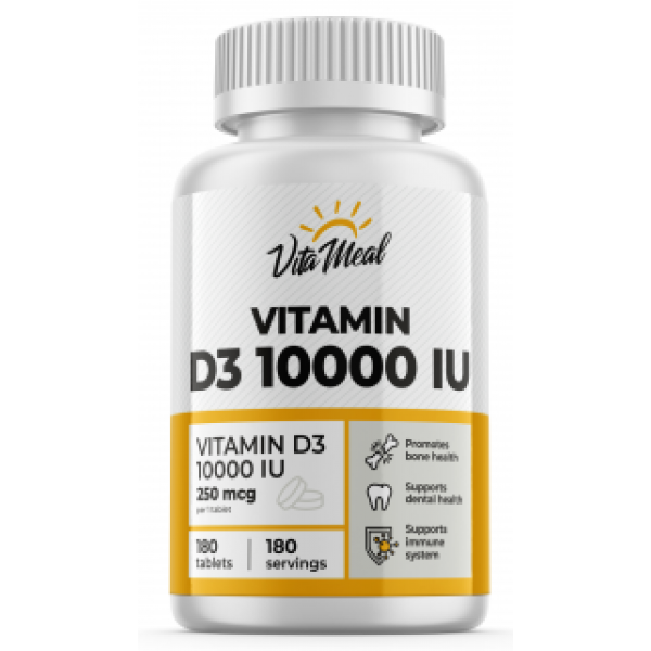 VitaMeal Витамин D3 10000 МЕ 180 таблеток...