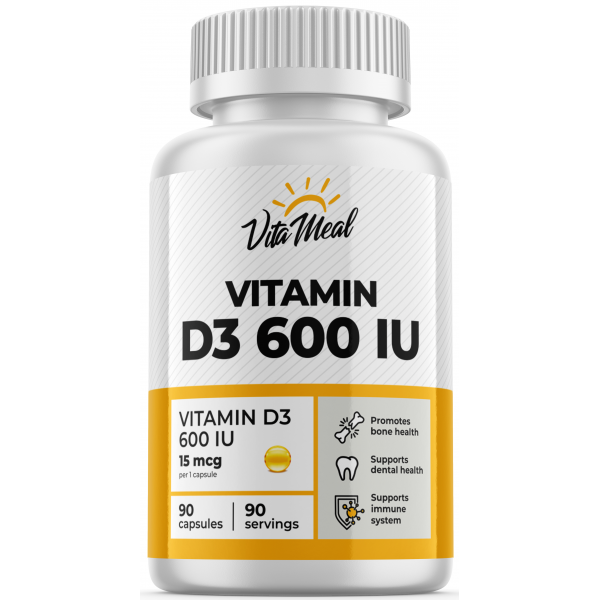 VitaMeal Витамин D3 600 МЕ 90 капсул...