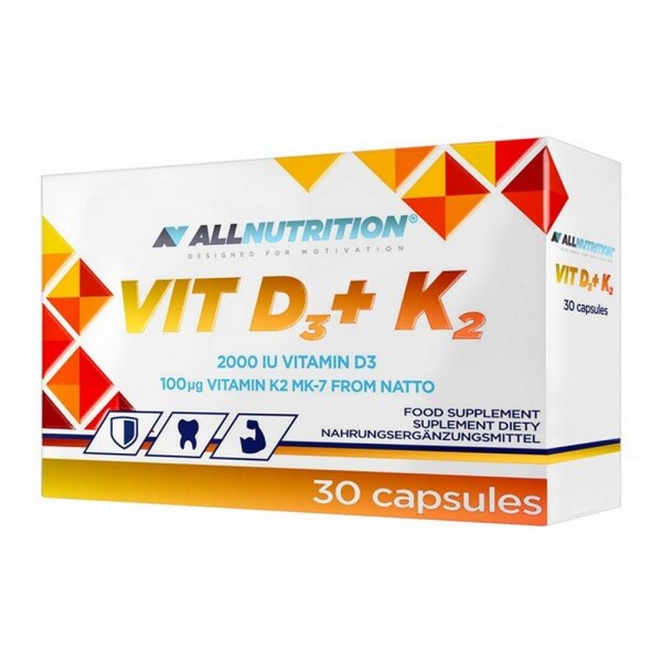 All Nutrition Витамины D3-К2 30 капсул