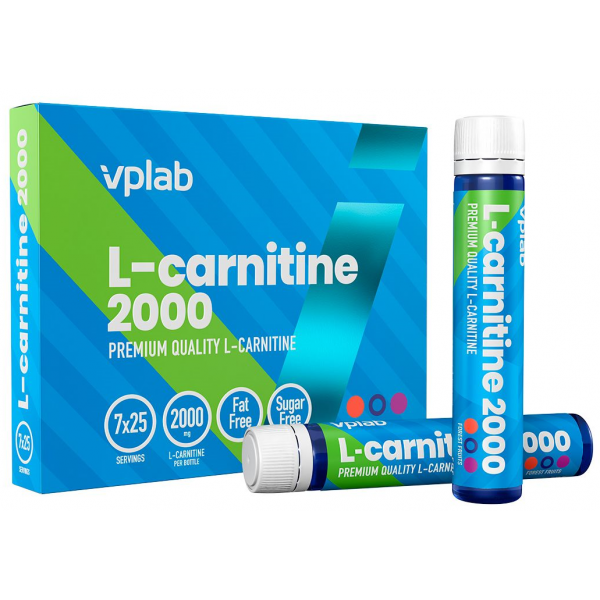 VP Laboratory Л-Карнитин 2000 мг 7 ампул по 25 мл ...