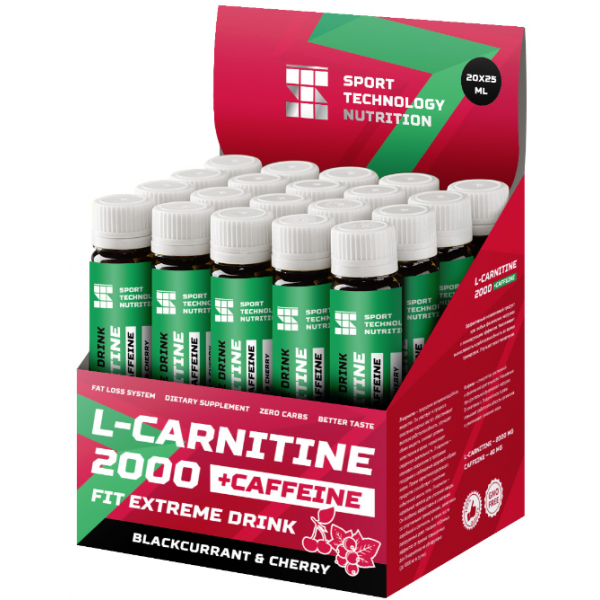 Спортивные Технологии L-карнитин 2000 мг 25 мл Смородина-Вишня