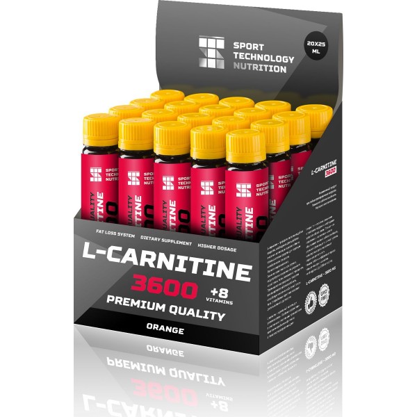 Спортивные Технологии L-карнитин 3600 мг 25 мл Гранат