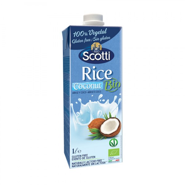 Riso Scotti Напиток рисовый `С кокосом` 1000 мл...