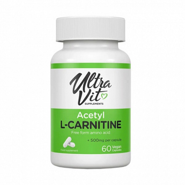 UltraVit Ацетил L-карнитин 500 мг 60 капсул...