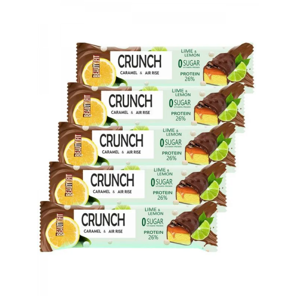 Beauty Fit Батончик CRUNCH Caramel-Air Rise 40 г Л...