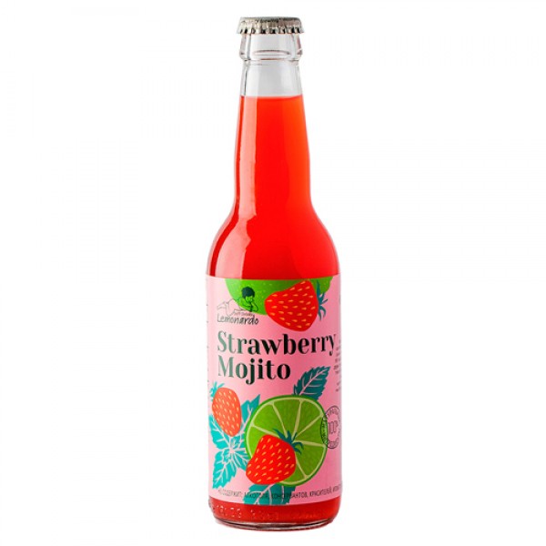 Lemonardo Лимонад `Strawberry Mojito` 330 мл...