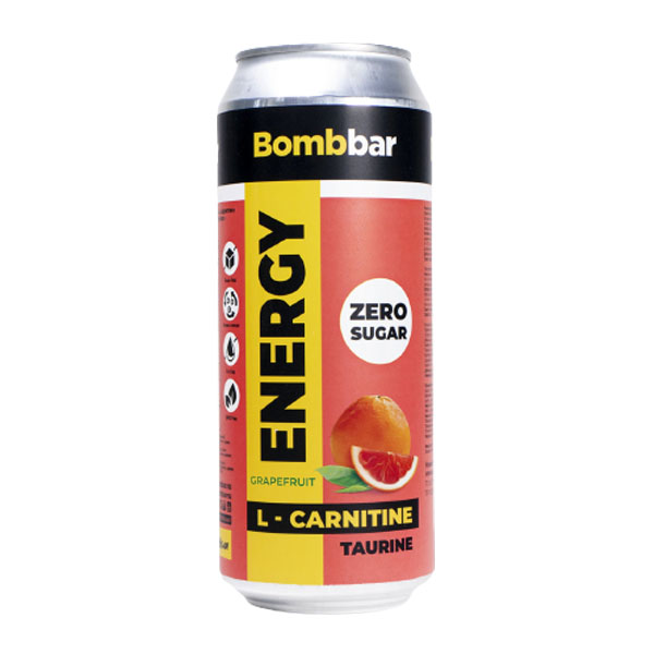 BOMBBAR Напиток L-Карнитин 500 мл Грейпфрут