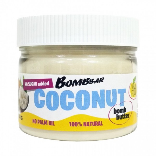 Bombbar Паста натуральная Peanut bomb butter 300 г...