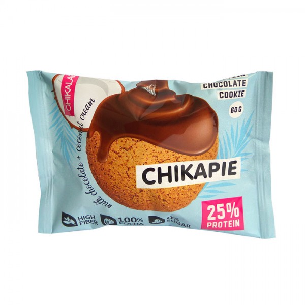 CHIKALAB ChikaPie Печенье глазированное с начинкой 60 г Кокос