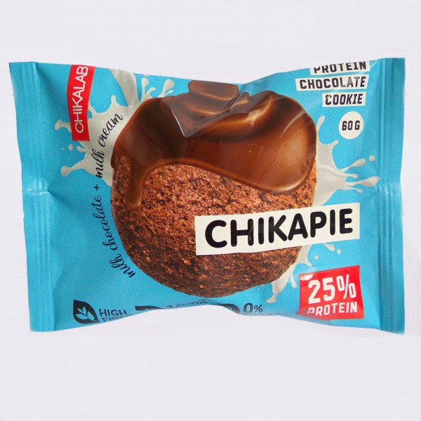 CHIKALAB ChikaPie Печенье глазированное с начинкой 60 г Шоколад
