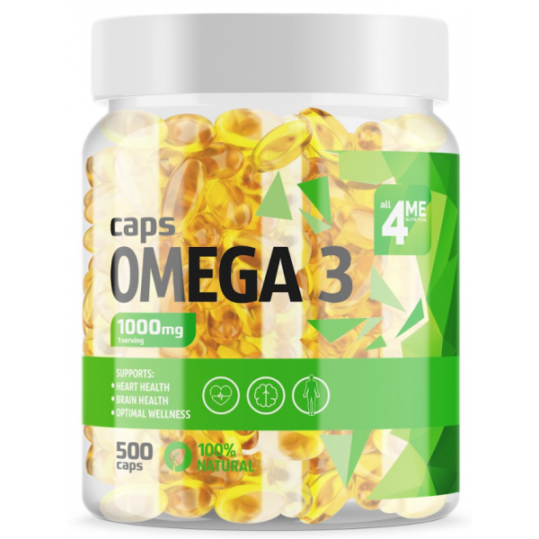 4Me Nutrition Омега-3 1000 мг 500 капсул...