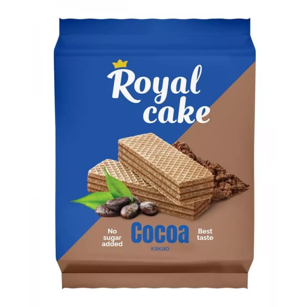 ProteinRex Вафли Royal cake на сорбите 120 г Какао