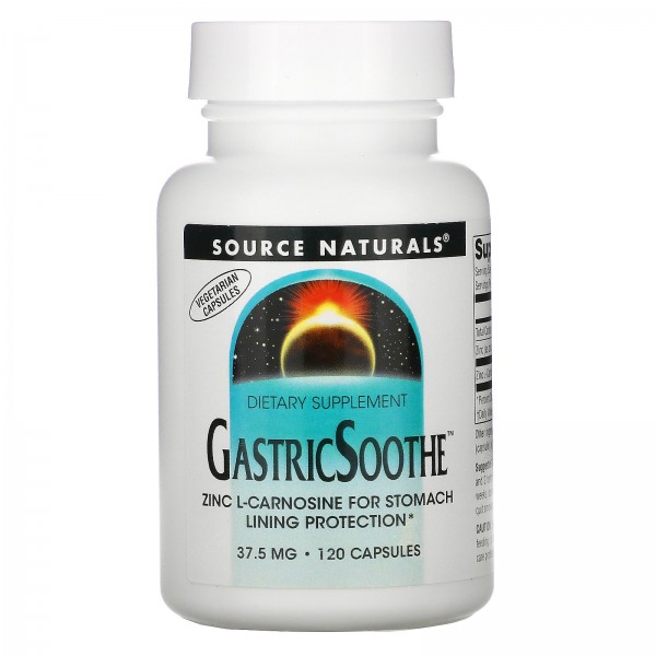 Source Naturals GastricSoothe 375 мг 120 капсул...