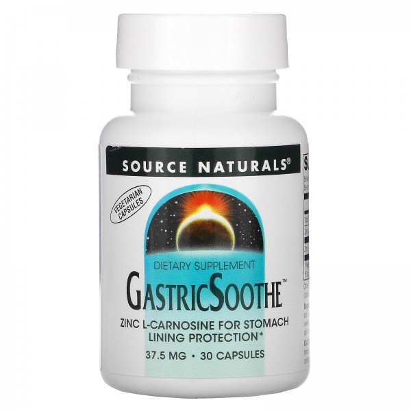 Source Naturals GastricSoothe 375 мг 30 капсул...