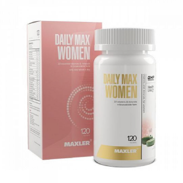 Maxler Женские витамины Daily Max Women 120 таблет...