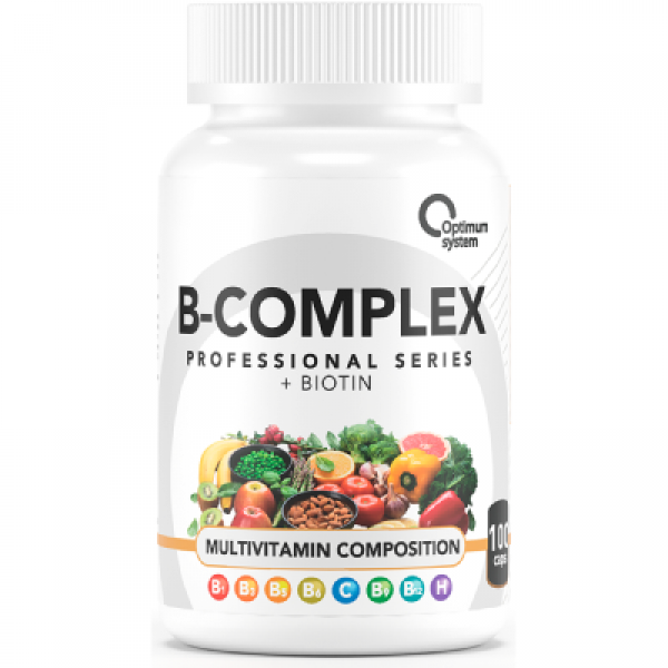 Optimum System Витамины B-complex 100 капсул...