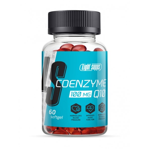 Light Supps Коэнзим Q10 100 мг 60 софтгель