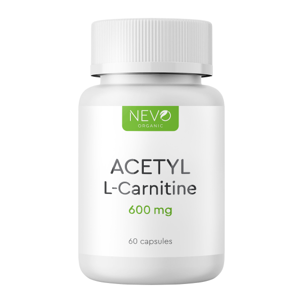 NEVO Organic Ацетил Л-карнитин 600 мг 60 капсул