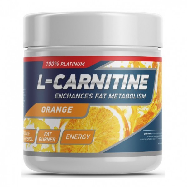 GeneticLab Л-карнитин 150 г Апельсин