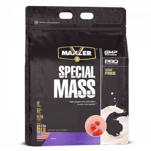 Maxler Гейнер Special Mass Gainer 2700 г Клубника...