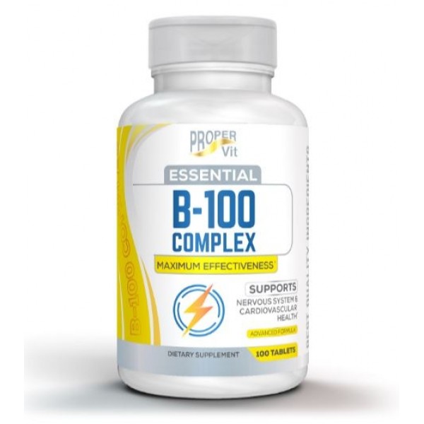 Proper Vit Essential B-100 Complex 100 таблеток