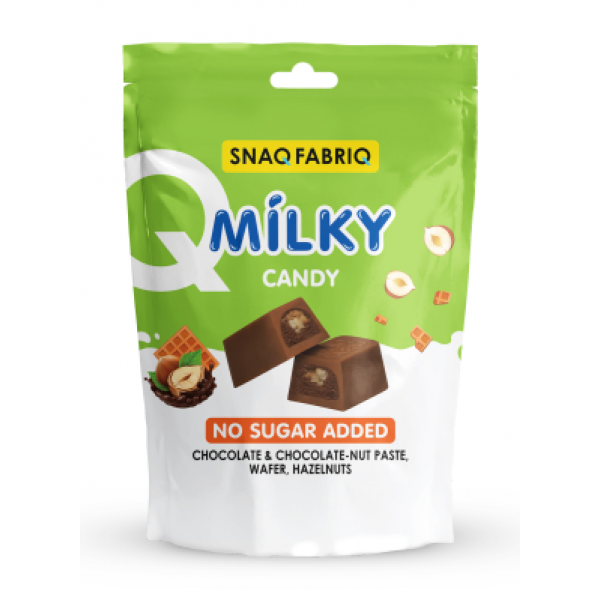 SNAQ FABRIQ Шоколадные конфеты без сахара MILKY CA...