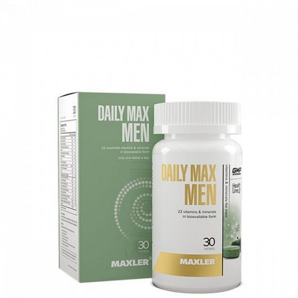Maxler Мужские витамины Daily Max Men 30 таблеток